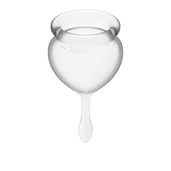 Купить Набор прозрачных менструальных чаш Feel good Menstrual Cup в Москве.