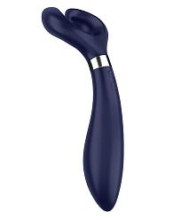 Купить Синий вибромассажер для пар Satisfyer Partner Multifun 3 в Москве.