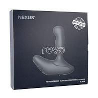 Купить Черный вибромассажер простаты с вращающейся головкой Nexus Revo 2 в Москве.