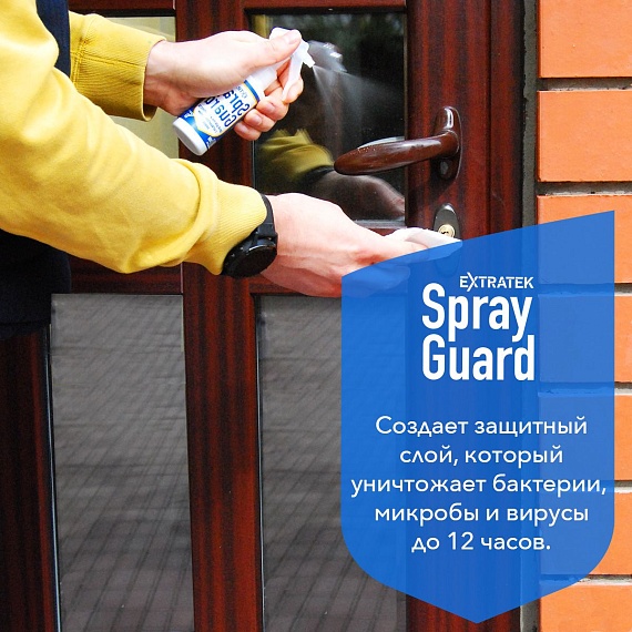 Купить Спрей для рук и поверхностей с антибактериальным эффектом EXTRATEK Spray Guard - 100 мл. в Москве.