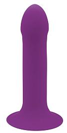 Купить Фиолетовый дилдо на присоске  HITSENS 6 - 13,5 см. в Москве.