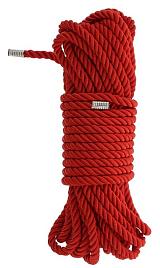 Купить Красная веревка DELUXE BONDAGE ROPE - 10 м. в Москве.