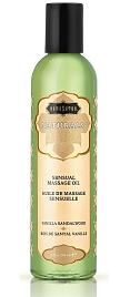 Купить Массажное масло Naturals Vanilla Sandalwood с ароматом ванили и сандала - 236 мл. в Москве.