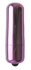 Купить Фиолетовая гладкая вибропуля Erowoman-Eroman - 5,5 см. в Москве.