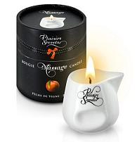 Купить Массажная свеча с ароматом персика Bougie Massage Gourmande Pêche - 80 мл. в Москве.