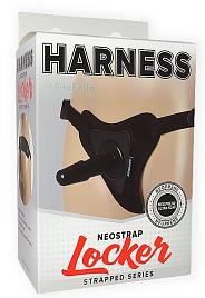 Купить Черные трусики для страпона HARNESS Locker размера XS-M в Москве.