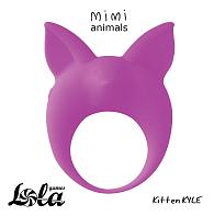 Купить Фиолетовое эрекционное кольцо Kitten Kyle в Москве.