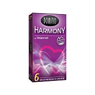 Купить Презервативы с рёбрышками Domino Harmony - 6 шт. в Москве.