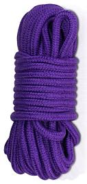 Купить Фиолетовая верёвка для любовных игр - 10 м. в Москве.