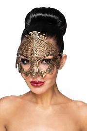 Купить Золотистая карнавальная маска  Нави в Москве.