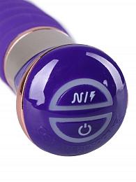 Купить Фиолетовый спиралевидный вибратор - 21 см. в Москве.