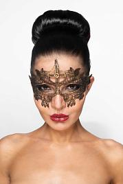 Купить Золотистая карнавальная маска  Шеретан в Москве.
